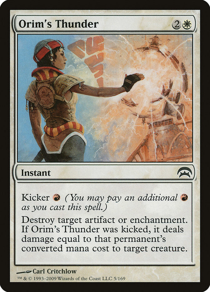 Orim's Thunder [Planechase] | Shuffle n Cut Hobbies & Games