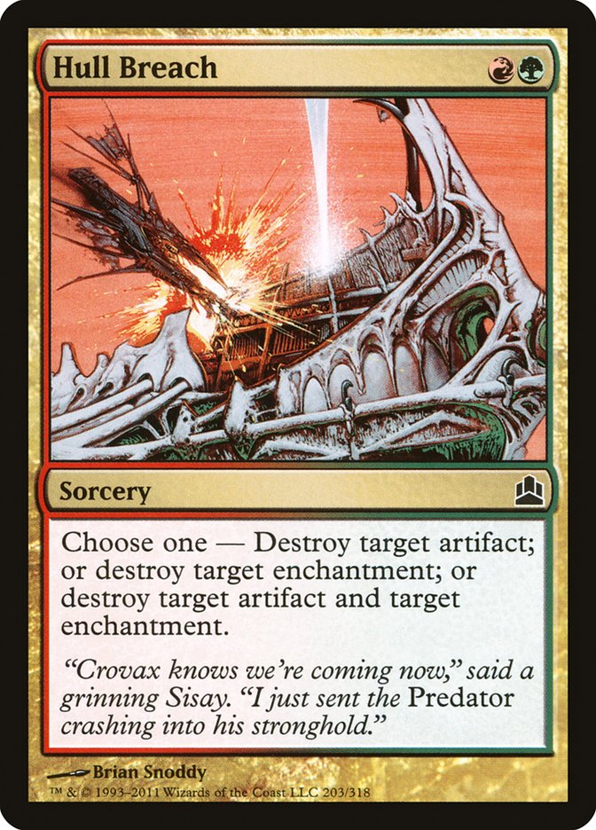 Hull Breach [Commander 2011] | Shuffle n Cut Hobbies & Games
