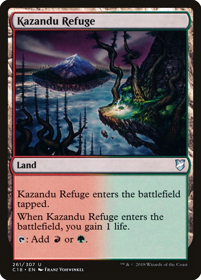 Kazandu Refuge [Commander 2018] | Shuffle n Cut Hobbies & Games