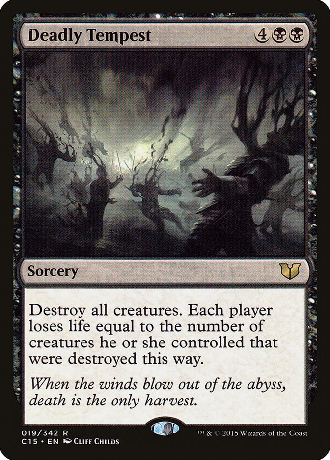 Deadly Tempest [Commander 2015] | Shuffle n Cut Hobbies & Games