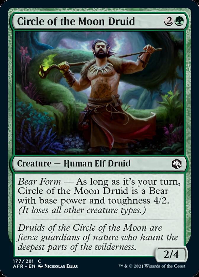 Circle of the Moon Druid [Dungeons & Dragons: Adventures in the Forgotten Realms] | Shuffle n Cut Hobbies & Games
