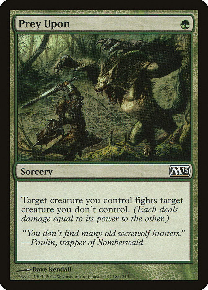 Prey Upon [Magic 2013] | Shuffle n Cut Hobbies & Games