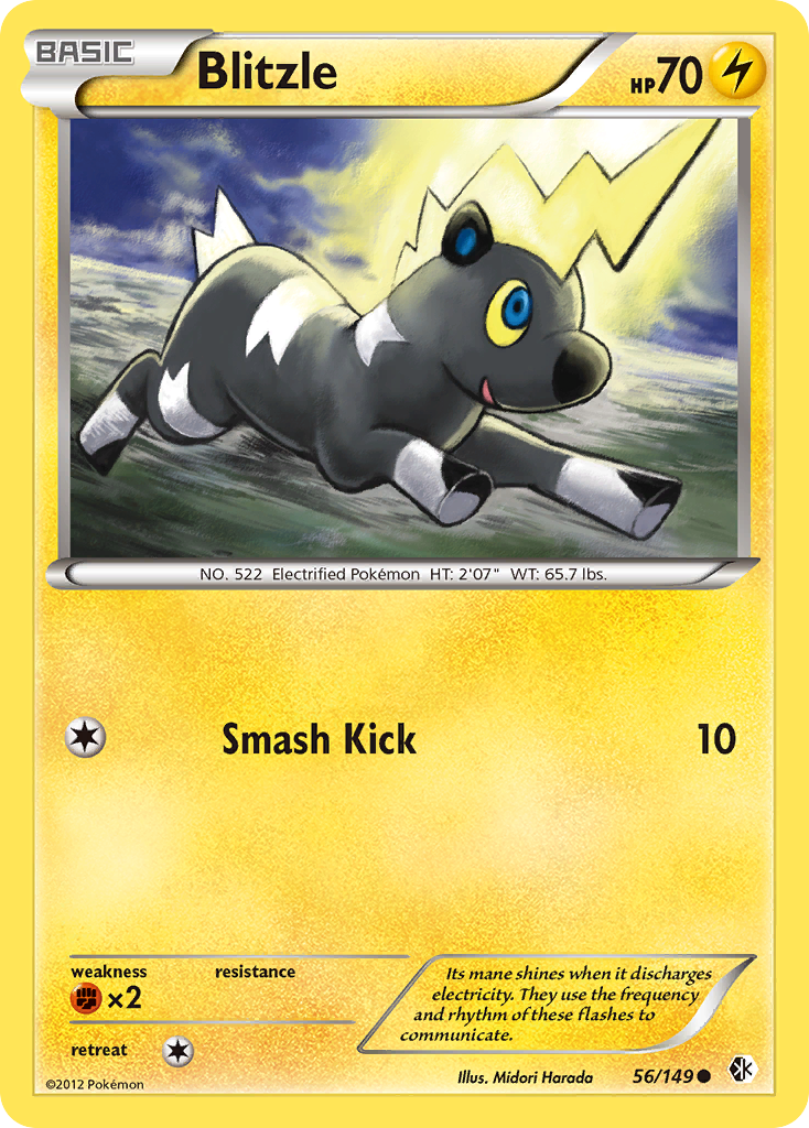Blitzle (56/149) [Black & White: Boundaries Crossed] | Shuffle n Cut Hobbies & Games