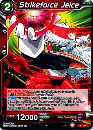Strikeforce Jeice [TB3-009] | Shuffle n Cut Hobbies & Games