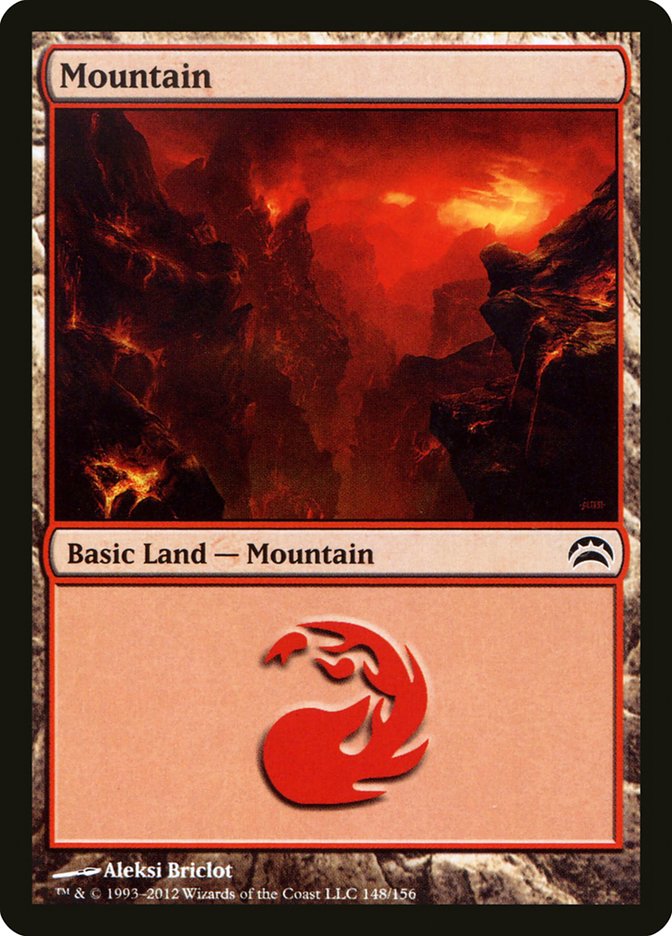 Mountain (148) [Planechase 2012] | Shuffle n Cut Hobbies & Games