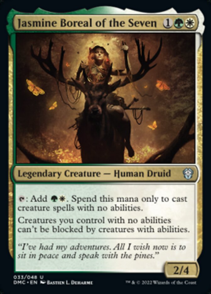 Jasmine Boreal of the Seven [Dominaria United Commander] | Shuffle n Cut Hobbies & Games