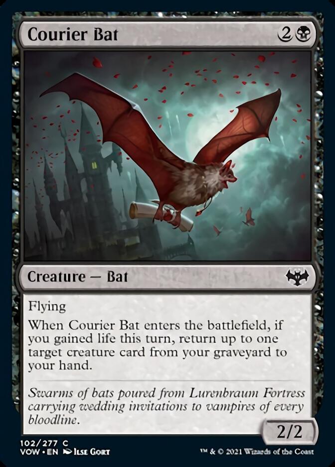 Courier Bat [Innistrad: Crimson Vow] | Shuffle n Cut Hobbies & Games