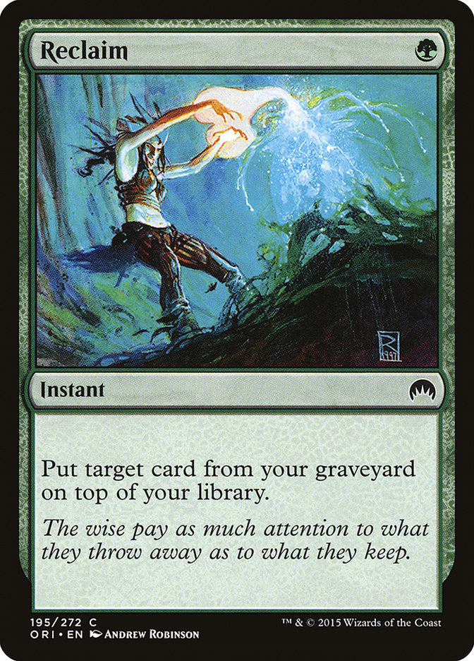 Reclaim [Magic Origins] | Shuffle n Cut Hobbies & Games
