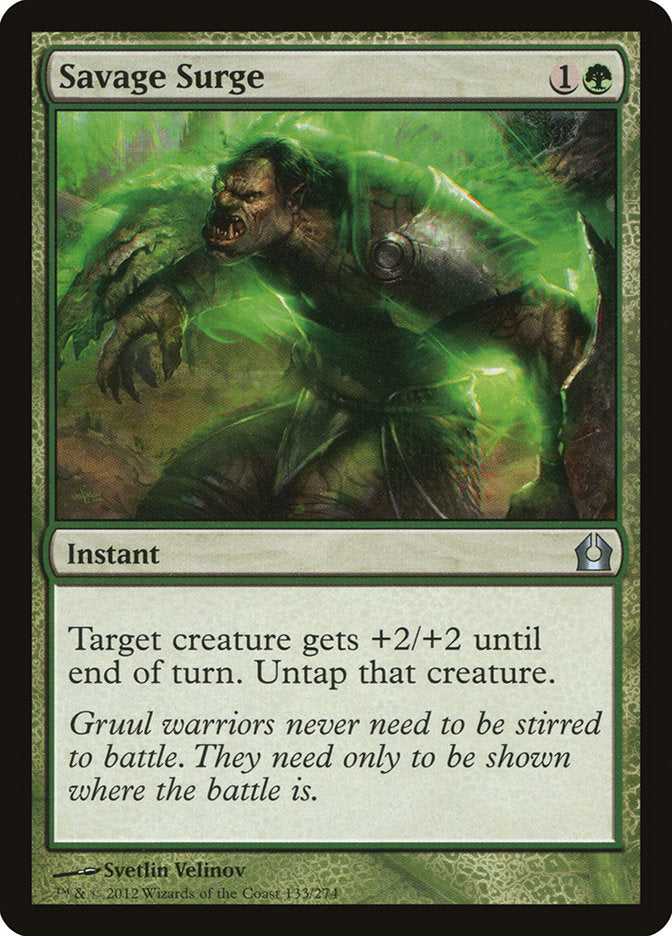 Savage Surge [Return to Ravnica] | Shuffle n Cut Hobbies & Games
