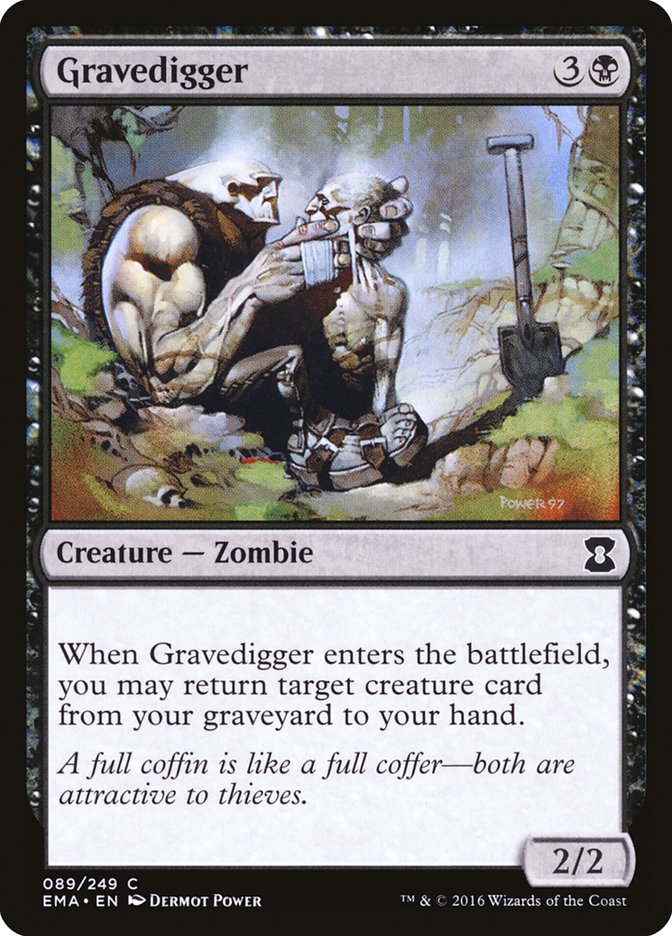 Gravedigger [Eternal Masters] | Shuffle n Cut Hobbies & Games