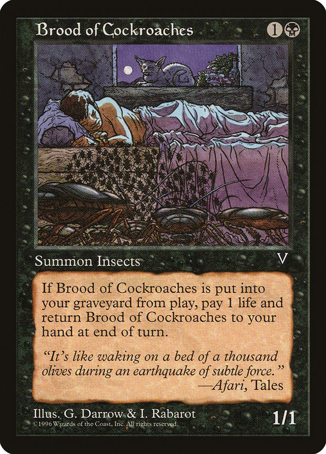 Brood of Cockroaches [Visions] | Shuffle n Cut Hobbies & Games