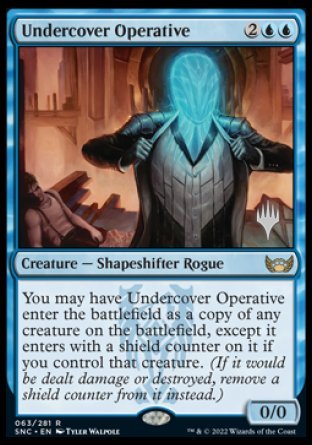 Undercover Operative (Promo Pack) [Streets of New Capenna Promos] | Shuffle n Cut Hobbies & Games