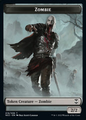 Zombie // Goat Double-Sided Token [Streets of New Capenna Commander Tokens] | Shuffle n Cut Hobbies & Games