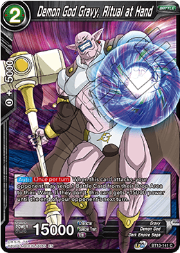 Demon God Gravy, Ritual at Hand (Common) [BT13-141] | Shuffle n Cut Hobbies & Games