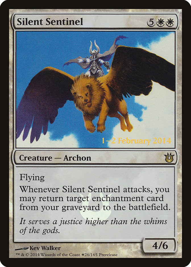 Silent Sentinel [Born of the Gods Prerelease Promos] | Shuffle n Cut Hobbies & Games