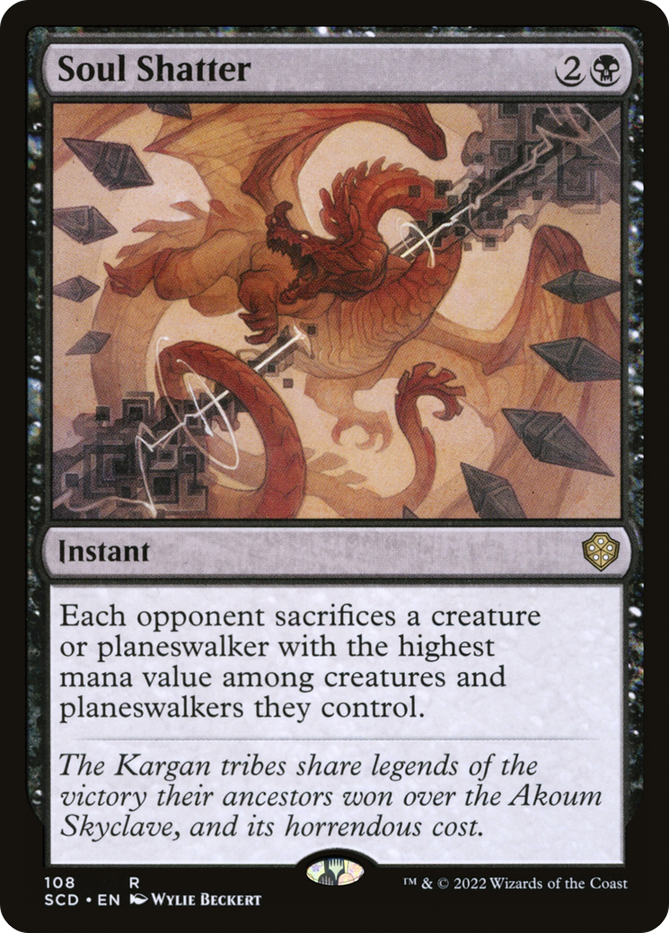 Soul Shatter [Starter Commander Decks] | Shuffle n Cut Hobbies & Games