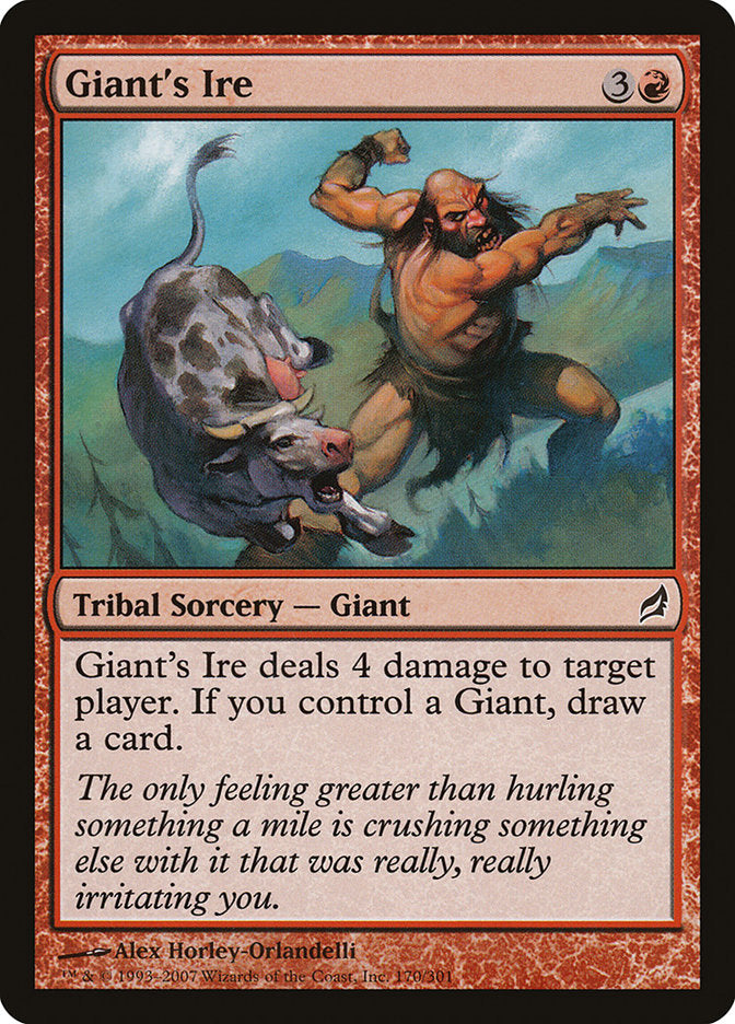 Giant's Ire [Lorwyn] | Shuffle n Cut Hobbies & Games
