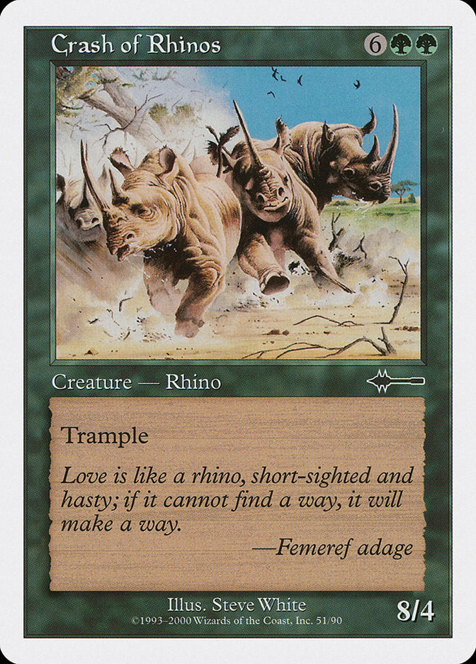 Crash of Rhinos [Beatdown] | Shuffle n Cut Hobbies & Games