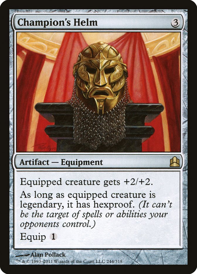 Champion's Helm [Commander 2011] | Shuffle n Cut Hobbies & Games