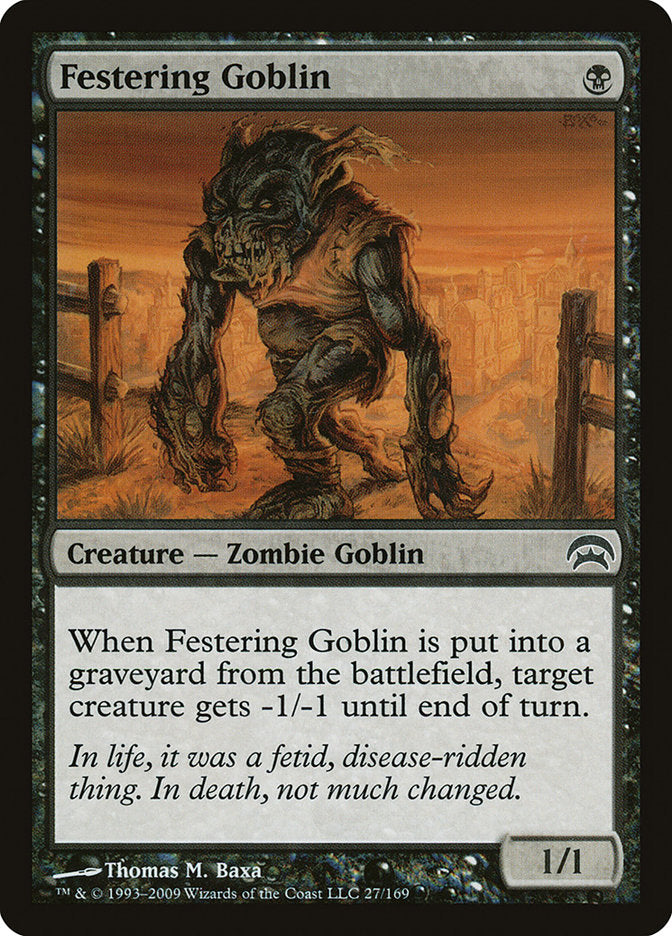 Festering Goblin [Planechase] | Shuffle n Cut Hobbies & Games