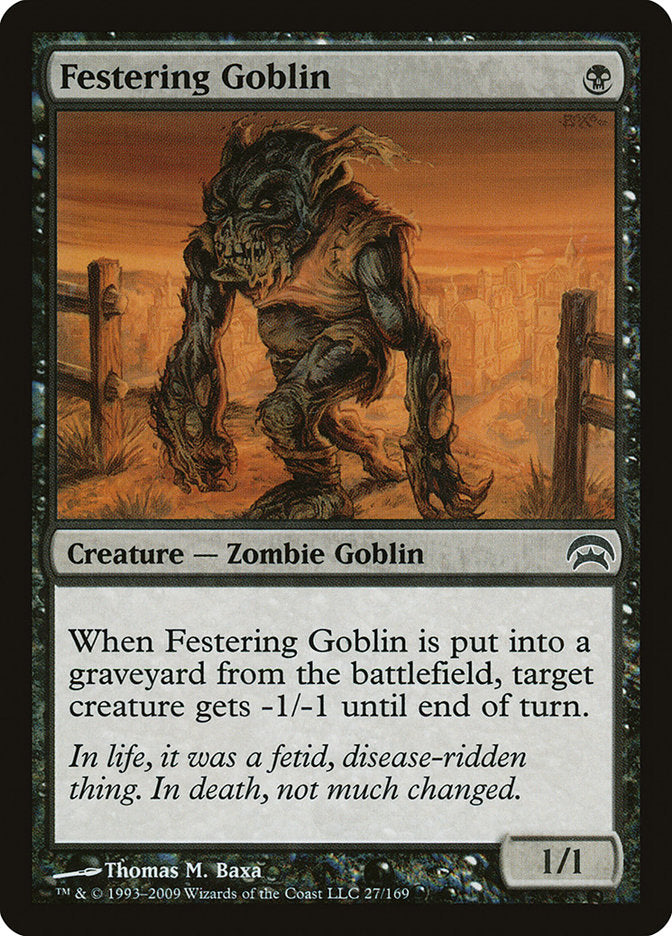 Festering Goblin [Planechase] | Shuffle n Cut Hobbies & Games