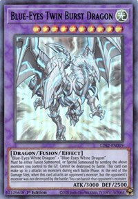 Blue-Eyes Twin Burst Dragon (Blue) [LDS2-EN019] Ultra Rare | Shuffle n Cut Hobbies & Games