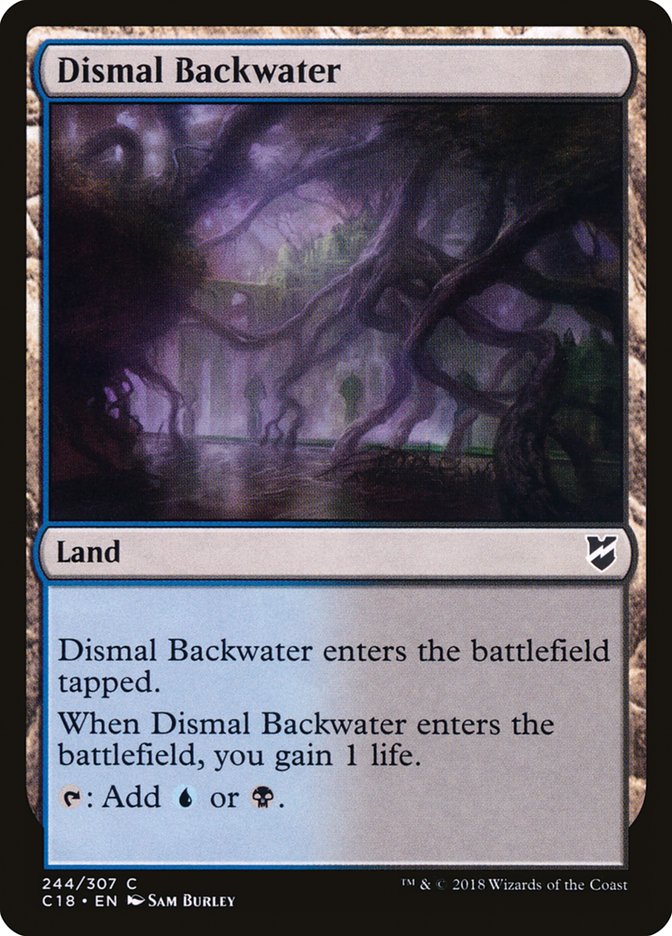 Dismal Backwater [Commander 2018] | Shuffle n Cut Hobbies & Games