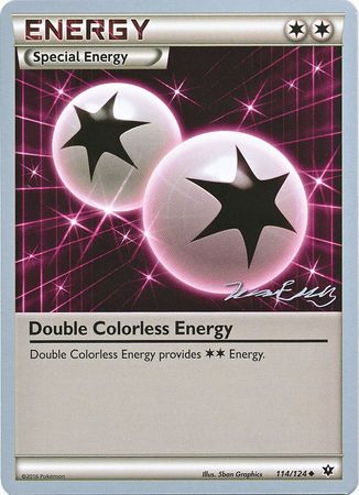 Double Colorless Energy (114/124) (Bebe - Jesper Eriksen) [World Championships 2016] | Shuffle n Cut Hobbies & Games