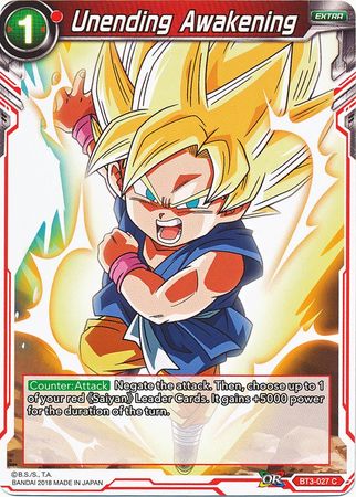 Unending Awakening [BT3-027] | Shuffle n Cut Hobbies & Games