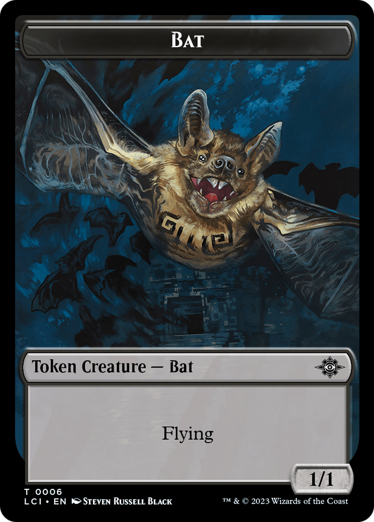 Bat Token [The Lost Caverns of Ixalan Tokens] | Shuffle n Cut Hobbies & Games