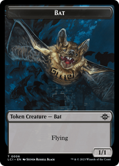 Bat // Vampire (0004) Double-Sided Token [The Lost Caverns of Ixalan Commander Tokens] | Shuffle n Cut Hobbies & Games