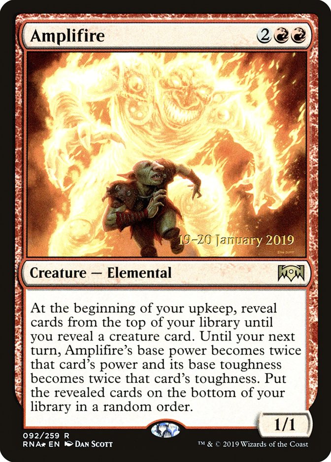 Amplifire [Ravnica Allegiance Prerelease Promos] | Shuffle n Cut Hobbies & Games