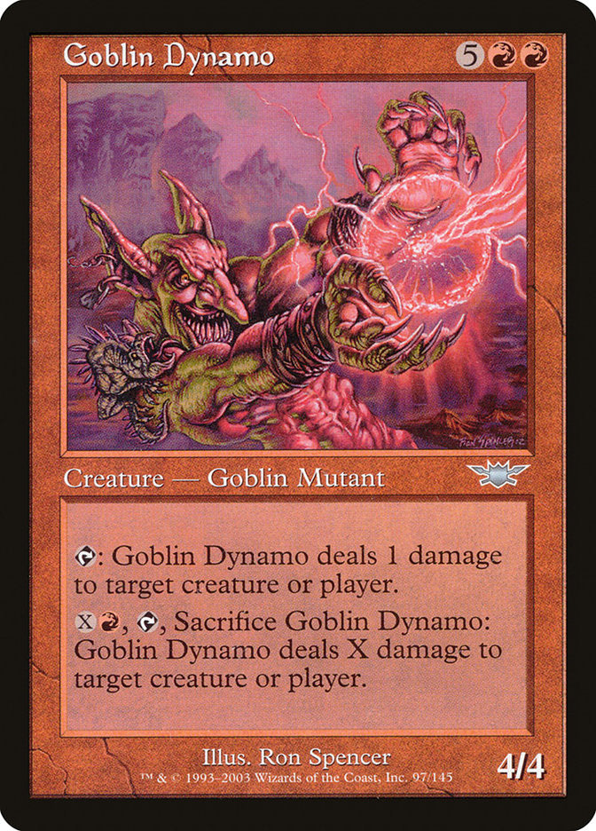 Goblin Dynamo [Legions] | Shuffle n Cut Hobbies & Games