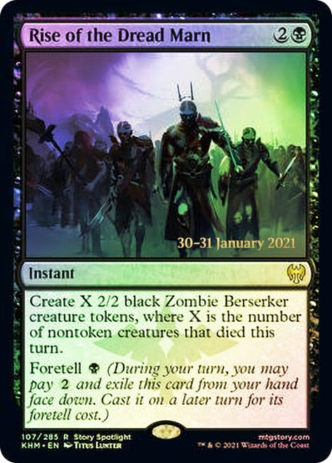Rise of the Dread Marn [Kaldheim Prerelease Promos] | Shuffle n Cut Hobbies & Games