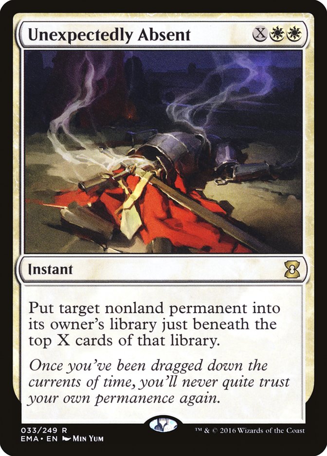 Unexpectedly Absent [Eternal Masters] | Shuffle n Cut Hobbies & Games
