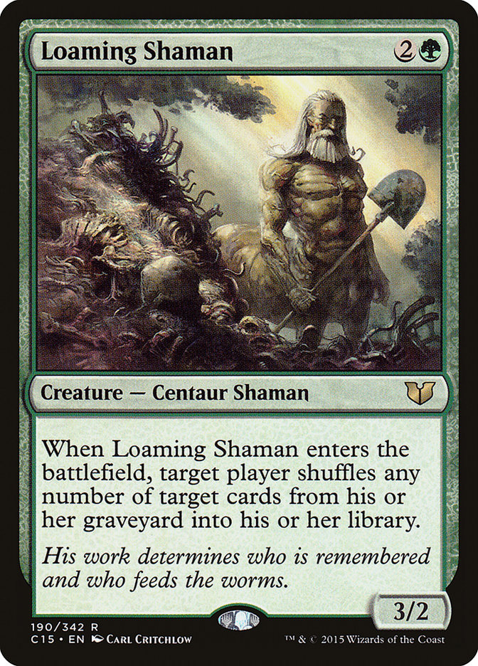 Loaming Shaman [Commander 2015] | Shuffle n Cut Hobbies & Games