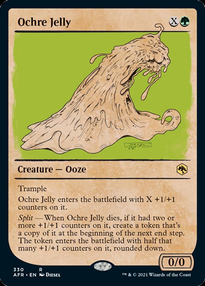 Ochre Jelly (Showcase) [Dungeons & Dragons: Adventures in the Forgotten Realms] | Shuffle n Cut Hobbies & Games
