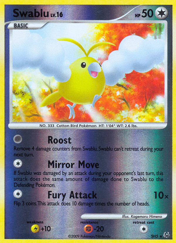 Swablu (SH5) [Platinum: Base Set] | Shuffle n Cut Hobbies & Games