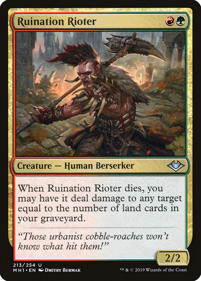 Ruination Rioter [Modern Horizons] | Shuffle n Cut Hobbies & Games