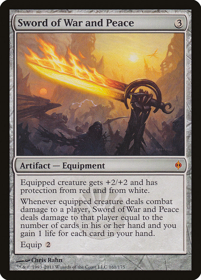 Sword of War and Peace [New Phyrexia] | Shuffle n Cut Hobbies & Games