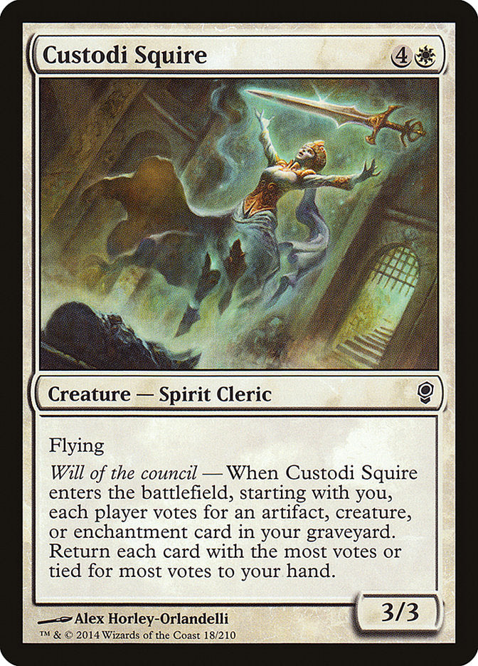 Custodi Squire [Conspiracy] | Shuffle n Cut Hobbies & Games