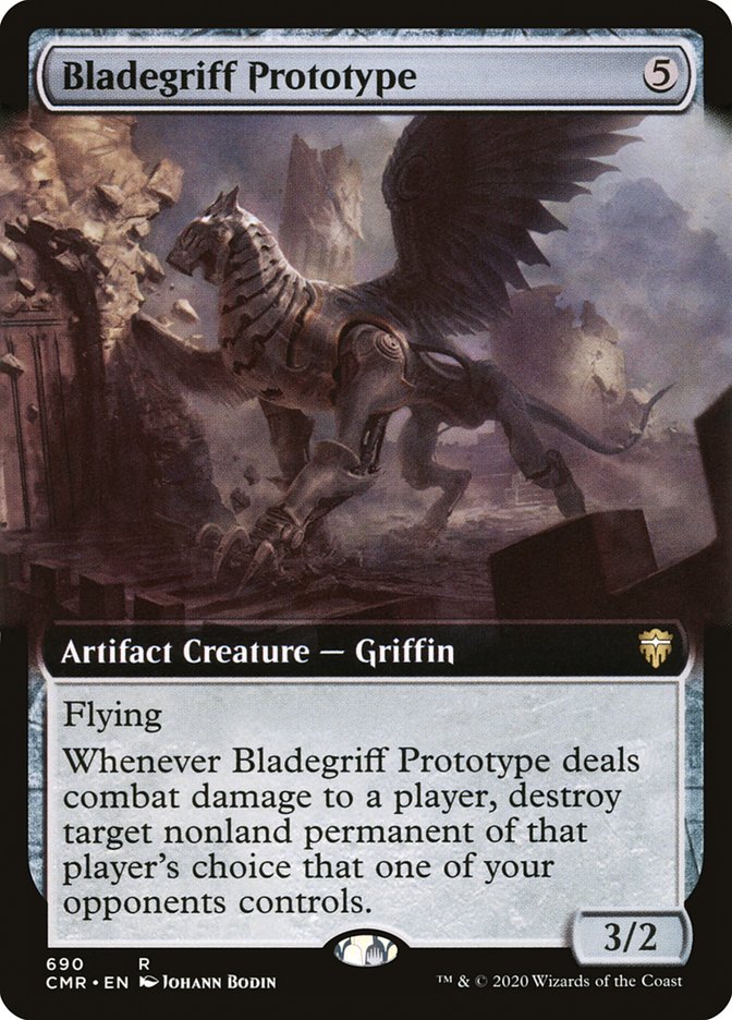 Bladegriff Prototype (Extended Art) [Commander Legends] | Shuffle n Cut Hobbies & Games