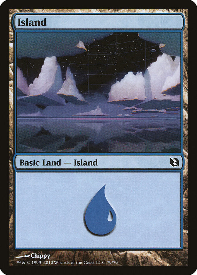 Island (79) [Duel Decks: Elspeth vs. Tezzeret] | Shuffle n Cut Hobbies & Games