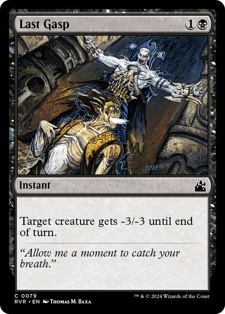 Last Gasp [Ravnica Remastered] | Shuffle n Cut Hobbies & Games