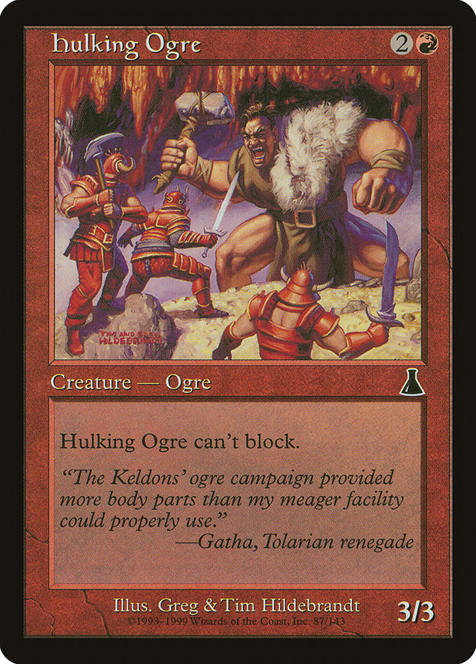 Hulking Ogre [Urza's Destiny] | Shuffle n Cut Hobbies & Games