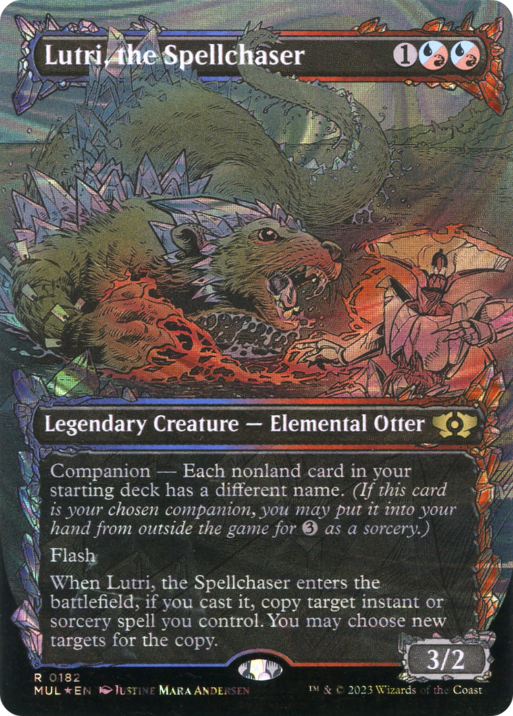 Lutri, the Spellchaser (Halo Foil) [Multiverse Legends] | Shuffle n Cut Hobbies & Games