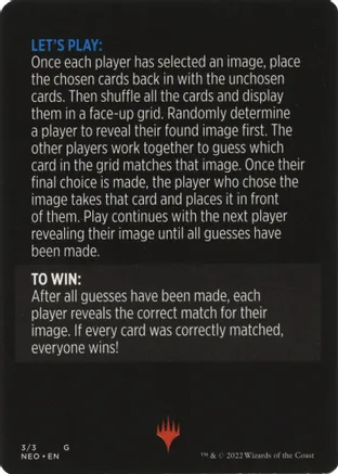Cyber Simulacrum (Magic Minigame) [Kamigawa: Neon Dynasty Minigame] | Shuffle n Cut Hobbies & Games