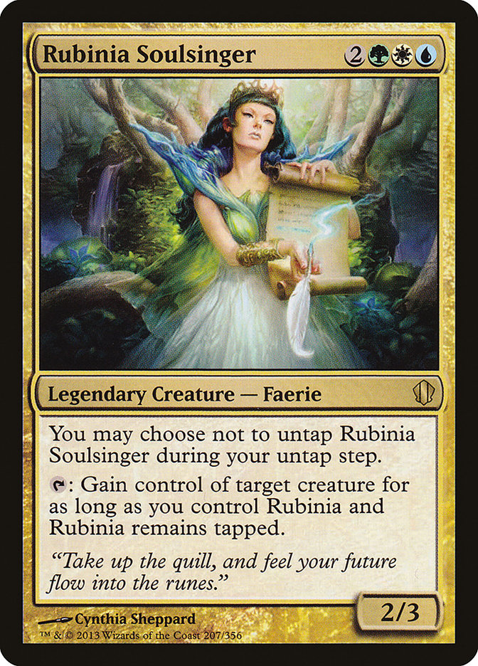 Rubinia Soulsinger [Commander 2013] | Shuffle n Cut Hobbies & Games