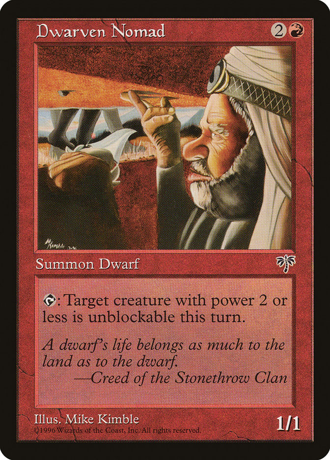 Dwarven Nomad [Mirage] | Shuffle n Cut Hobbies & Games