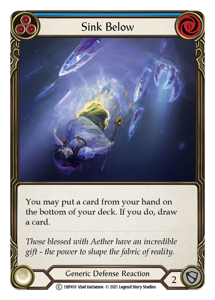 Sink Below (Blue) [1HP410] | Shuffle n Cut Hobbies & Games